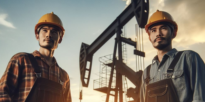 Специалисты Caspian Energy Research на промысле